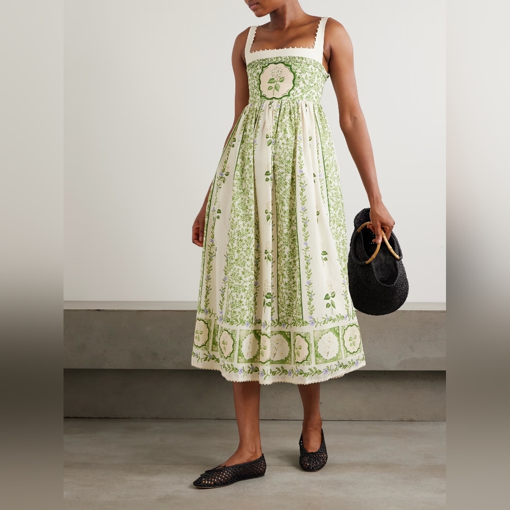 Agua By Agua BenditaBarbara Wild midi dress